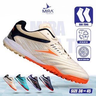 [ TẶNG THÊM QUÀ ] Giày Đá Banh MIRA SAMBA TF, Giày Thể Thao Đế TF Chuyên Dụng Cho Sân Cỏ Nhân Tạo