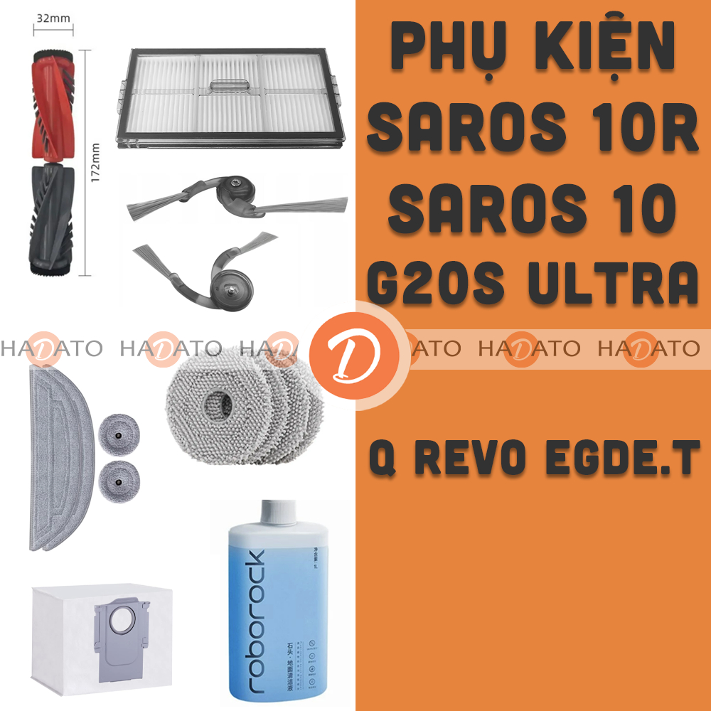 Phụ kiện robot SAROS 10R SAROS 10 Q REVO EDGET S9 MAXV ULTRA G20S ULTRA [A] ####