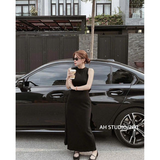 Váy thun đen co giãn siu hot chuẩn Miêu[ Sẵn Ship]