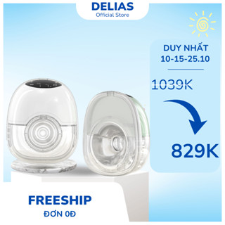 Máy Hút Sữa Không Dây Rảnh Tay 4 In 1 Vắt Sữa Đơn Massage Kích Sữa Cao Cấp Lực Hút Mạnh Pin Trâu