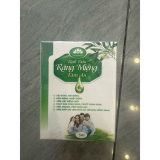 Tinh Dầu Sâu Răng Hôi Miệng Viêm Họng Hạt Viêm Amidan Tâm An
