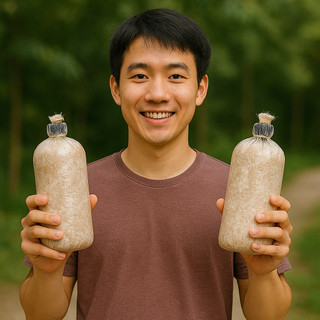 Phôi nấm Mộc nhĩ và Bào ngư (Kiện 2 Mộc nhĩ, 1 Bào ngư)