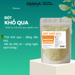  Bột khổ qua Obaxua nguyên chất 100% Organic - Mặt nạ giúp thải độc giảm mụn mát da 