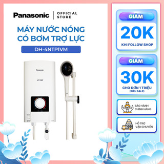 Máy nước nóng Panasonic DH-4NTP1VM dòng cao cấp  (4500W, có bơm trợ lực) - KHÔNG GỒM CHI PHÍ LẮP ĐẶT