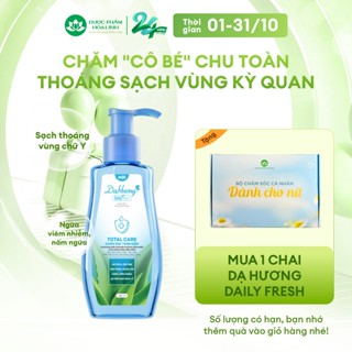Dung dịch vệ sinh Dạ hương Daily Fresh Total Care - Giúp CHĂM SÓC TOÀN DIỆN 145ml