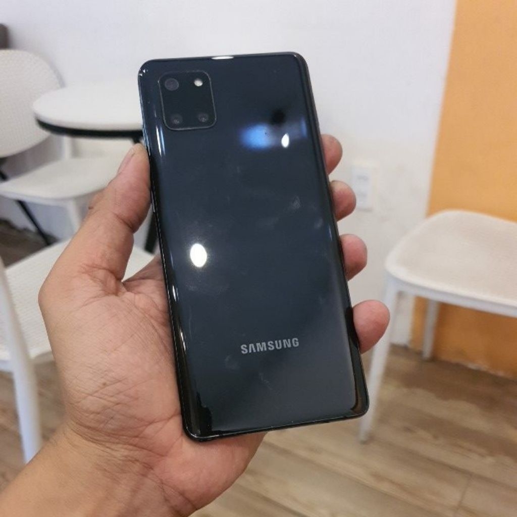 Xác điện thoại Samsung Note 10 Lite hư màn hình, bao main rin full chức năng. Cam kết chất lượng tốt