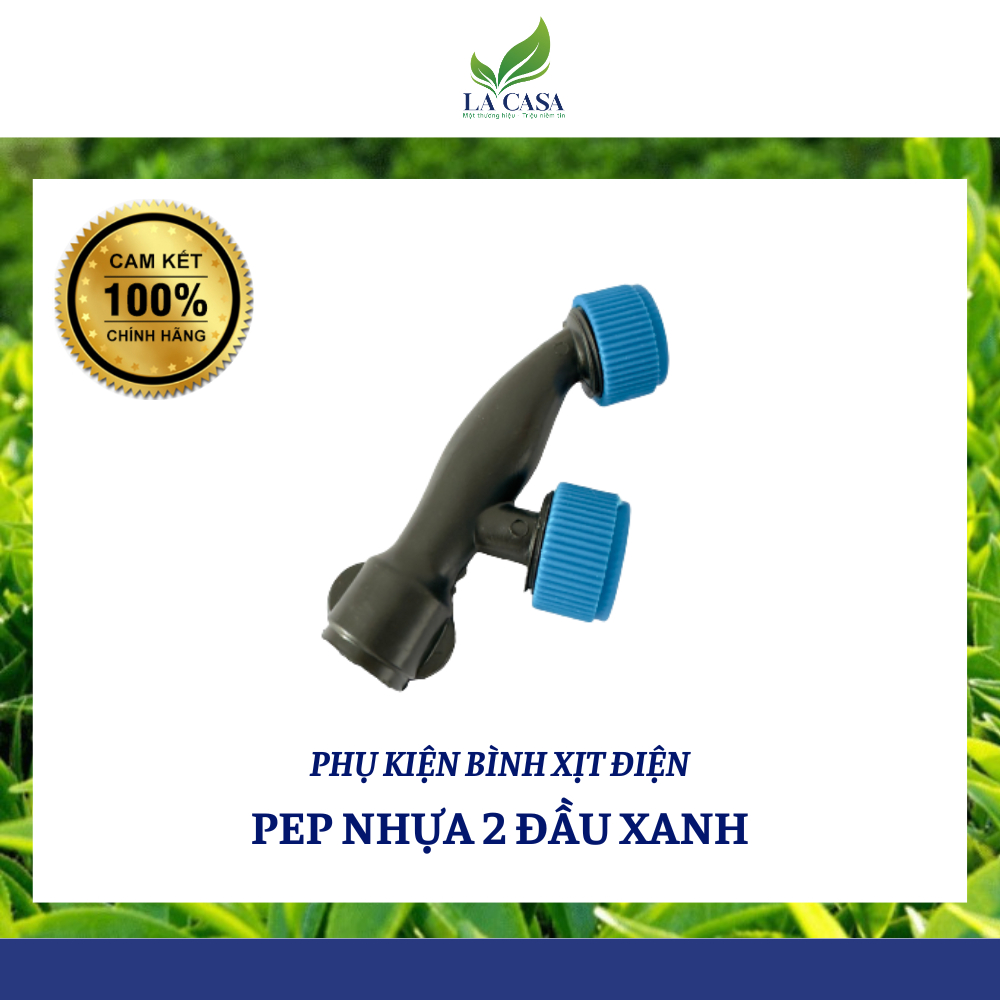 Béc phun 2 đầu – Đầu phun bình xịt điện, tia phun mạnh, dễ lắp, phù hợp nhiều loại bình