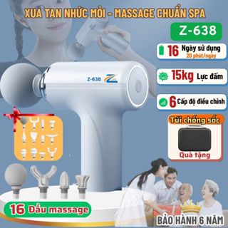 Máy Massage Toàn Thân Z638 Với 16 Đầu Massage Mô Phỏng Bàn Tay Đấm, Bóp, Xoa Matxa Đa Chức Năng