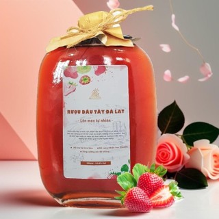 Dâu tây Đà Lạt lên men rượu - Dalat Cordyceps Chất lượng thượng hạng - 500ml