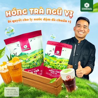 Hồng Trà Ngũ Vị KENBAR - Pha Hồng Trà Cam Ngũ Vị, Trà Sữa, Trà Trái Cây tặng công thức pha chuẩn vị