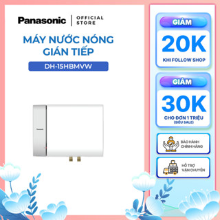 Máy nước nóng gián tiếp Panasonic model DH-HBMVW (công suất 2500W) - KHÔNG BAO GỒM CHI PHÍ LẮP ĐẶT