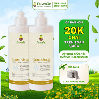  Nước Tẩy Bồn Cầu Sinh Học Tự Nhiên Từ Enzyme Dứa Fuwa3e – Sạch Thơm An Toàn Không Hóa Chất – 500ml 