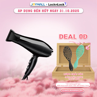 Máy Sấy Tóc LocknLock ENA146BLK 2300W Đen, Hàng Chính Hãng, Đầu Tạo Kiểu, Sấy Nóng, Mát - JoyMall