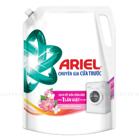 Nước Giặt Ariel Chuyên Gia Cửa Trước Hương Sen Nhài – Sạch Sâu, Giữ Màu, Lưu Hương Lâu