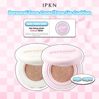 Cushion Kiềm Dầu, Nâng Tone IPKN Personal Tone Cover 13g/15g 07/2027