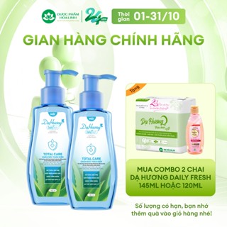 Combo 2 chai dung dịch vệ sinh Dạ Hương Daily Fresh Total Care 145ml - Giúp CHĂM SÓC TOÀN DIỆN