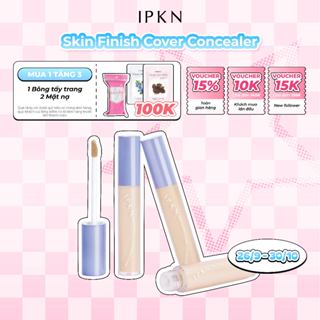 Kem Che Khuyết Điểm IPKN Skin Finish Cover Concealer (10/2027)