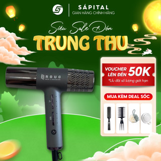 Máy sấy tóc cao cấp ROUG PRO - Tạo kiểu chuyên nghiệp với Công suất cao - Hỗ trợ ion âm - 4 chế độ 