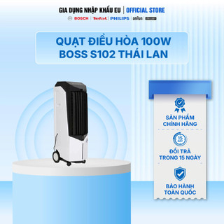 [Chỉ Giao Hoả Tốc Hà Nội] Quạt Điều Hoà Boss S102 Thái Lan | Dung Tích 14L | Công Suất 100W | Bảo Hành 24 Tháng