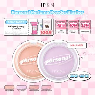 [NEW] Phấn Má Hồng IPKN Personal Perfume Powder Blusher 6g (T3/2028)