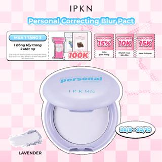 Phấn Phủ Nén Tím Daiso IPKN Personal Tone Correcting Blur Pact 5.5g