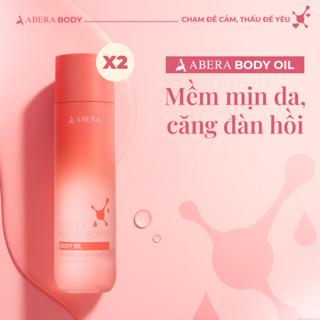  Combo - 2 Abera Body Oil - Dầu Dưỡng Body Mềm Mịn Và Căng Bóng Da - Thấm Nhanh Không Bết Rít - 150ml 