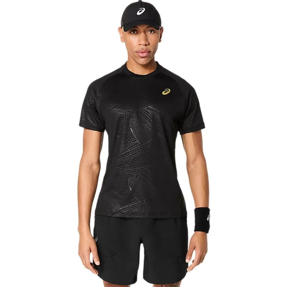 Áo T-Shirt Tennis/pickleball Nam Asics MATCH NIGHT ENERGY 2041A352.001