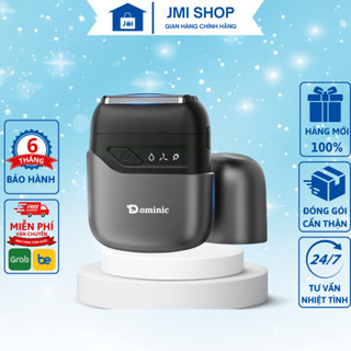 Máy cạo râu mini DOMINIC DM9583 chống nước, tông đơ cạo râu chính hãng, máy cạo râu du lịch cạo sạch sát (tặng kèm túi)