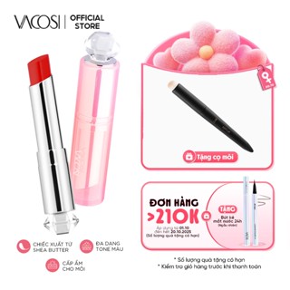 Son Dưỡng Ẩm Trang Điểm Tint Tự Nhiên VACOSI Natural Studio Color Lip Balm 10 màu