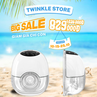 Máy Hút Sữa Không Dây Rảnh Tay 4 Trong 1 Vắt Sữa Đơn Massage Kích Sữa Cao Cấp Lực Hút Mạnh Vắt Kiệt