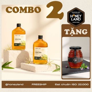  Mật Ong Hoa Dừa Honeyland 500g Mật Ong Thiên Nhiên 