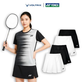  Áo Quần Cầu Lông Nữ YONEX Bộ Cầu Lông Nữ YONEX Vải Poly Ánh Kim VOLTRIX Mã ATYN03 