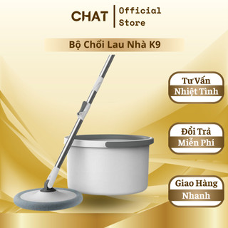  Bộ Chổi Lau Nhà K9 Thông Minh Xoay 360 Độ Dễ Dàng Tách Nước Bẩn Vắt Khô Tiện Lợi  GVQ Store  
