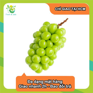 [Chỉ Giao HCM] Nho xanh mẫu đơn - chùm 1kg