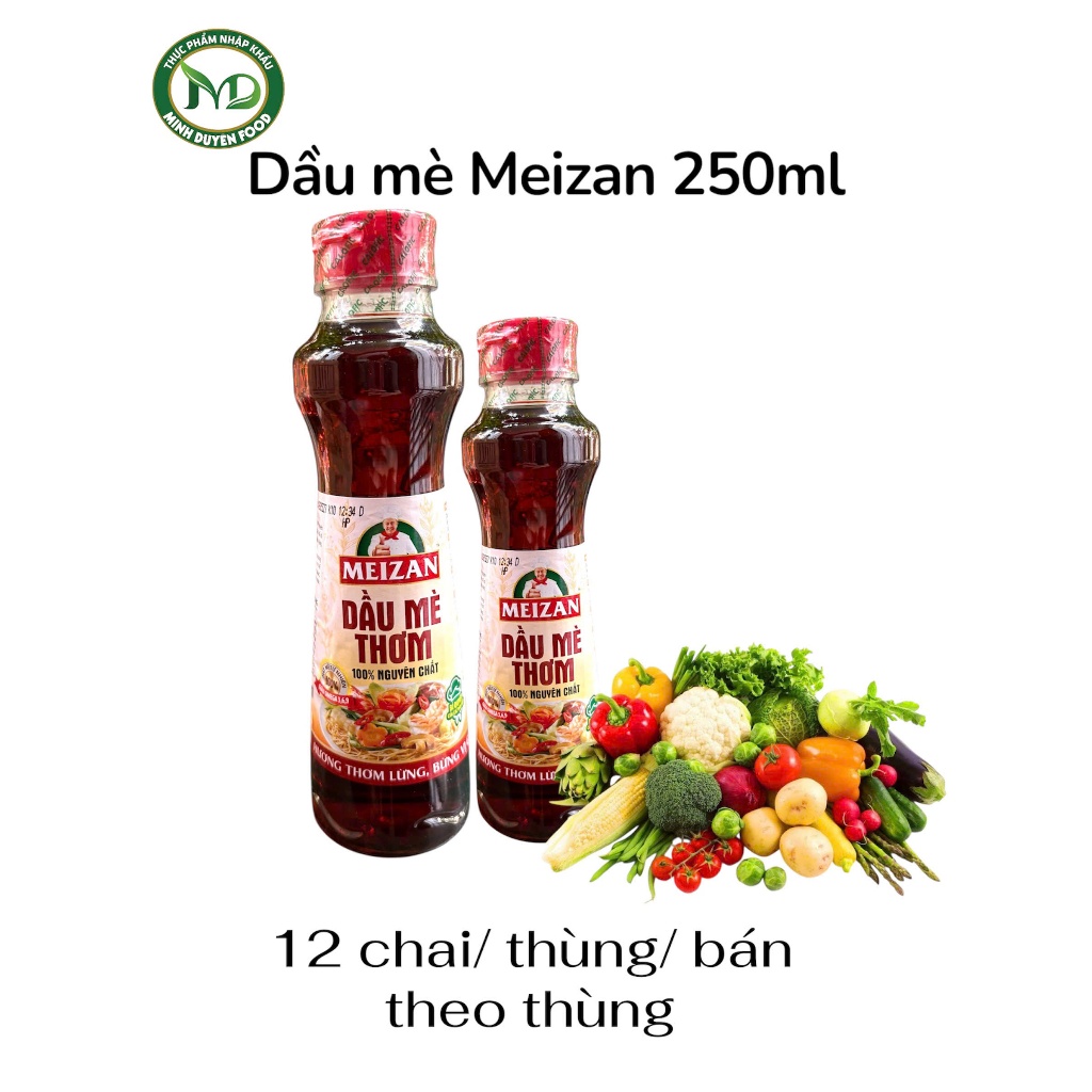 Dầu mè thơm 250ml Meizan