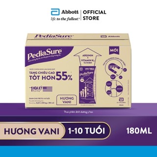   HANNAH LIVE  Thùng 48 Hộp Sữa nước Pediasure Vani 180ml hộp 