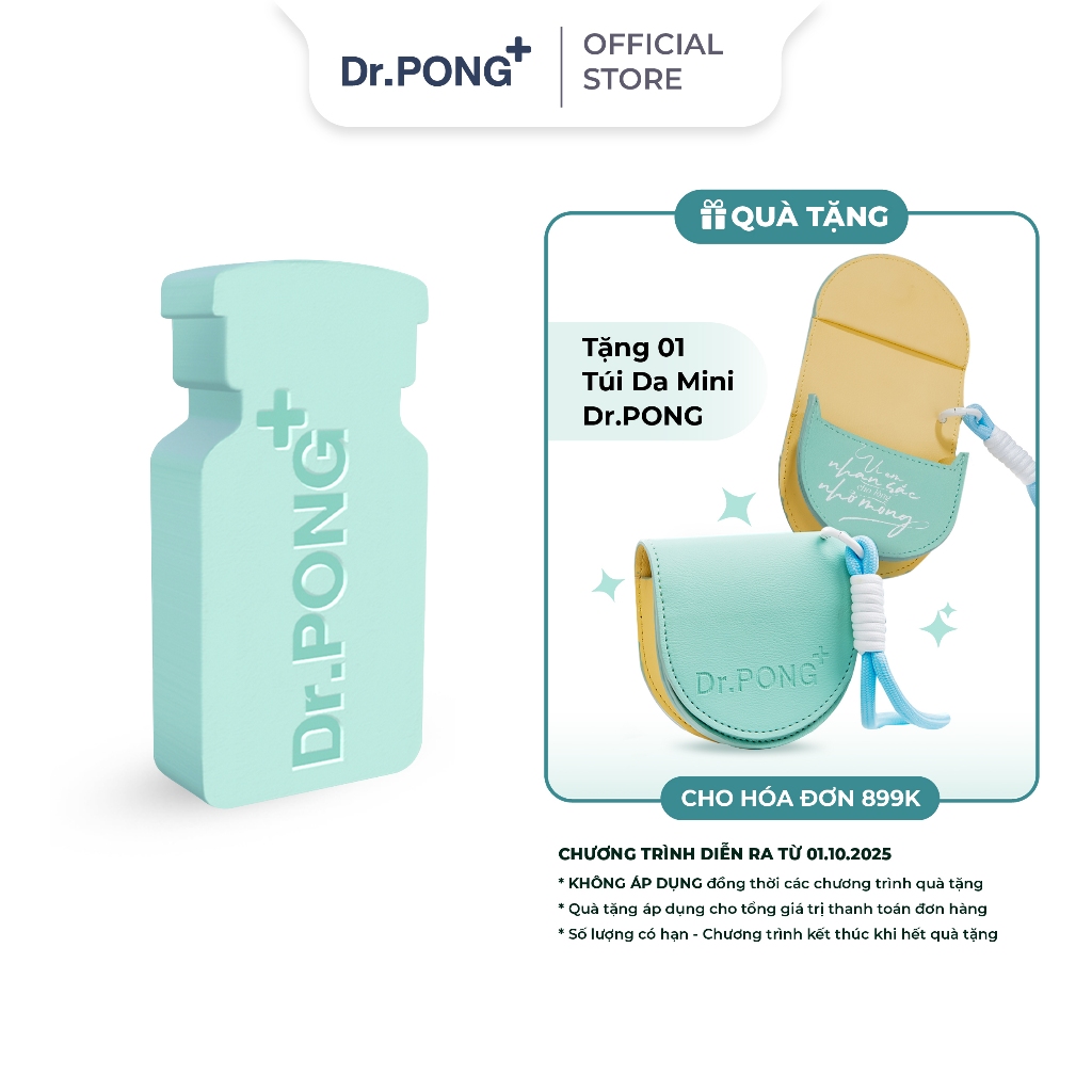 Xà phòng hỗ trợ giảm mụn lưng và hỗ trợ trắng da từ lưu huỳnh núi lửa Dr. PONG Natural Volcanic Sulphur Soap 70g