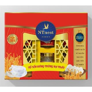  Yến Sào Cao Cấp NT NEST 35% Yến Hộp 6 hủ - 70ml 