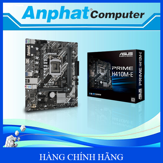 Bo mạch chủ Main Asus Prime H410M-E - Hàng chính hãng - Bảo hàng 36 tháng