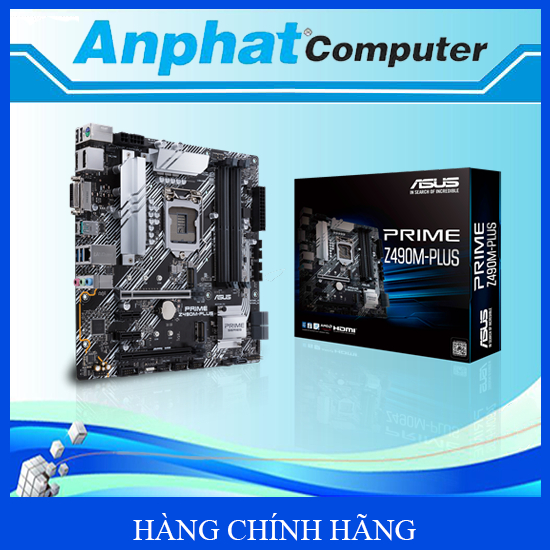 Bo mạch chủ Main Asus Prime Z490M Plus - Hàng Chính Hãng - Bảo hành 36 tháng