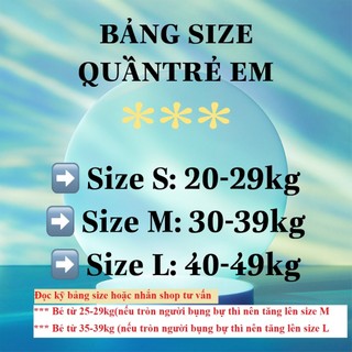 (Combo 5c) Quần đùi bé trai mặc nhà