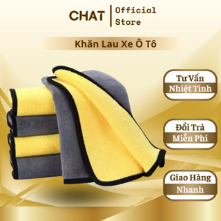 [Mã INBAU154 giảm 15K đơn 99K] Set 10 Khăn Lau Xe Ô Tô Chuyên Dùng Thiết Kế 2 Lớp Siêu Thấm, Dày Mịn Tiện Lợi GVQ Store