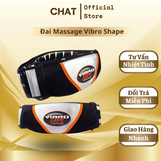 Đai Massage Vibro Shape Nóng Giảm Mỡ Bụng Cao Cấp Hiệu Quả Hàng Chính Hãng (GVQ Store)