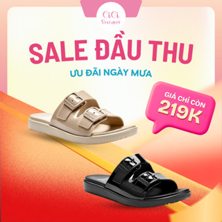   Chính hãng  Dép lê nhựa nữ 2 quai chéo LUOFU chất liệu mềm nhẹ siêu êm E7188 