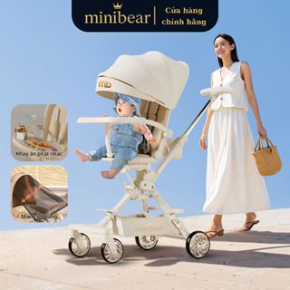  Xe Đẩy Em Bé Gấp Gọn MiniBear Nhật Bản Cao Cấp PRO M1 Cho Bé từ 0-3 tuổi Du Lịch Tiện Lợi Mẫu MB1 