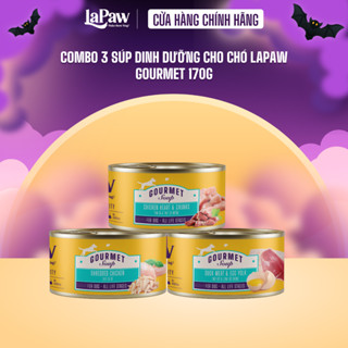 Combo 3 lon súp dinh dưỡng cho chó 170g