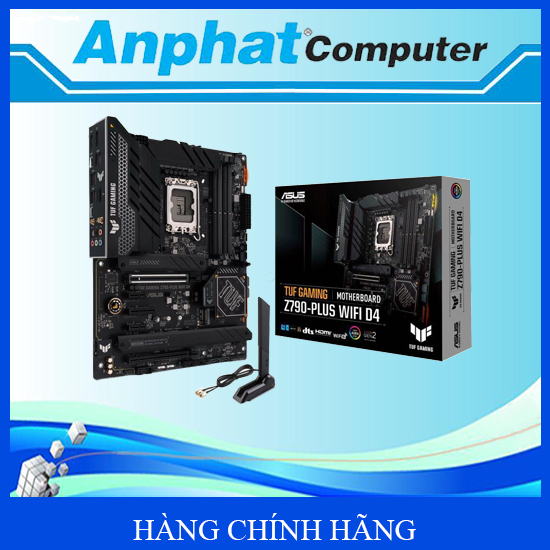 Bo mạch chủ Main ASUS TUF GAMING B760M-PLUS D4 Socket LGA 1700 - Hàng Chính Hãng