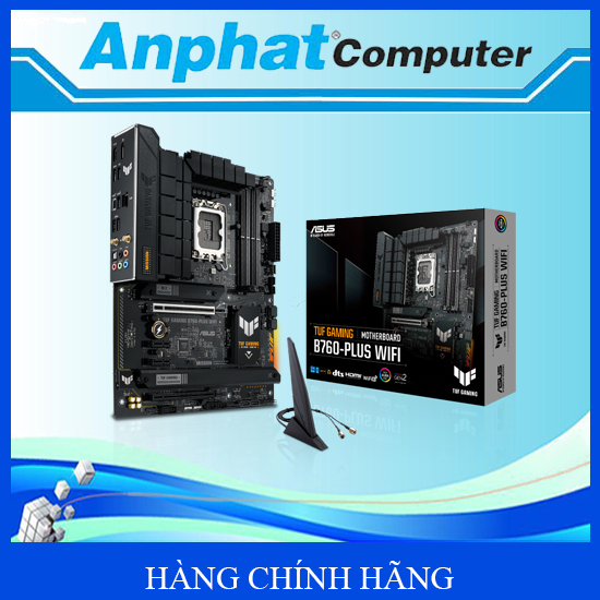 Bo mạch chủ Main ASUS TUF GAMING B760-PLUS WIFI Socket LGA 1700 - Hàng Chính Hãng