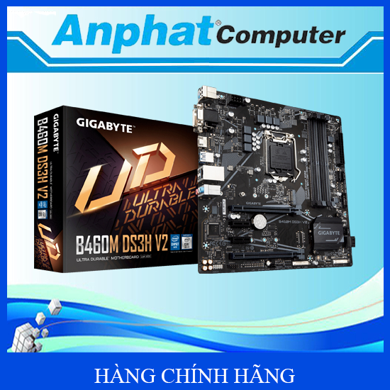 Bo mạch chủ Main Gigabyte B460M DS3H V2 - Hàng Chính Hãng - Bảo hành 36 tháng