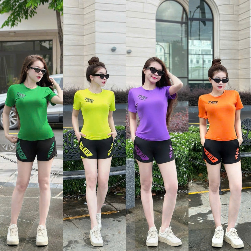 Bộ tập gym yoga aerobic nữ, bộ cộc đùi, bộ tập thể thao nữ(TH-02)